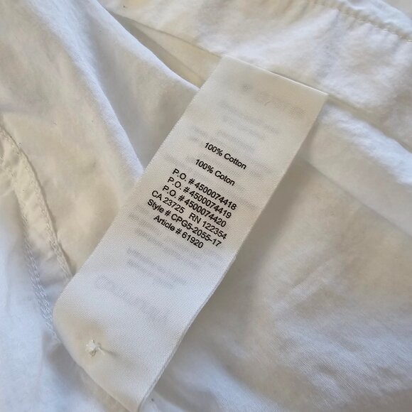 Aritzia Community Veritas Button-up Shirt - 2018 - White - Sz XXS - Picture 9 of 16
